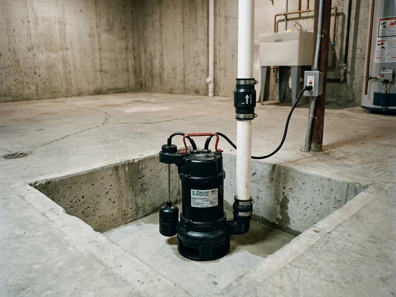 Sump Pump Installation Plumber in Williamston, MI